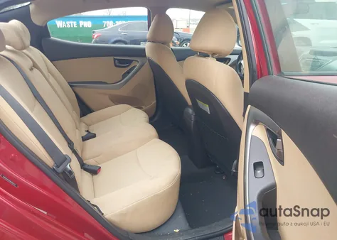 2013 Hyundai Elantra Gls из США, поврежденный, VIN 5NPDH4AE1DH416272